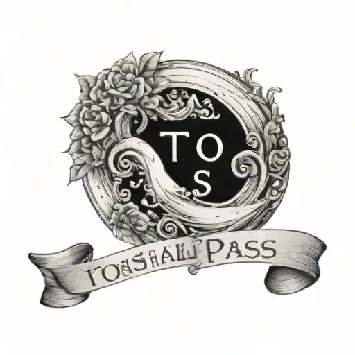 "this too shall pass" semi colon tattoo design idea