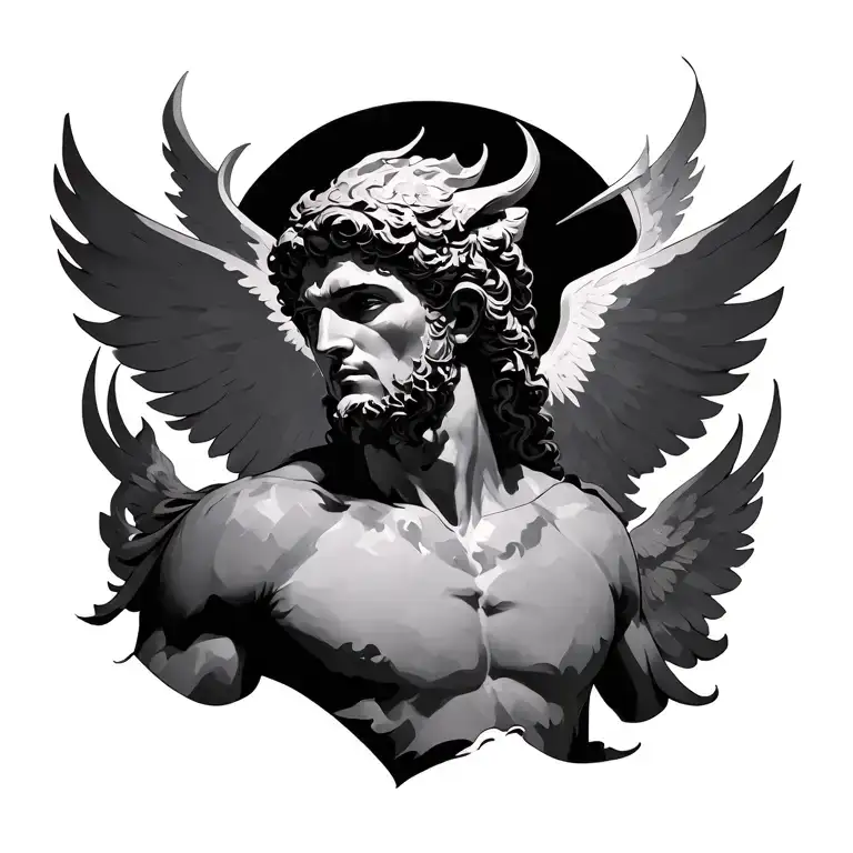 PROMETHEUS GOD tattoo design idea
