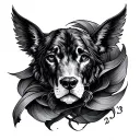 Psalm 23 tattoo design idea