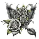 Bipolar tattoo design idea