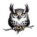 Hedwig tattoo design idea