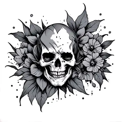 with pain comes strength tattoo design idea