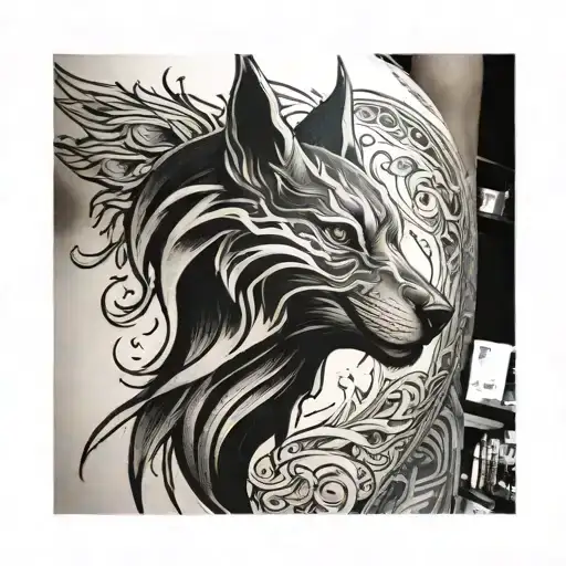 POLY tattoo design idea