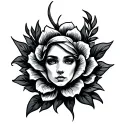 arete tattoo design idea