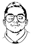 dad and two sons tattoo design idea