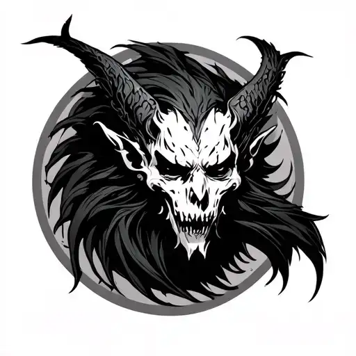 belial tattoo design idea
