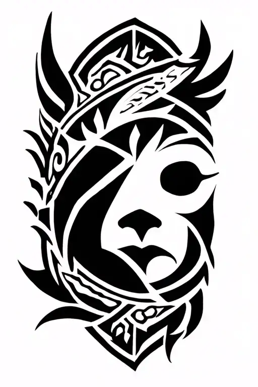 Nordic Tribal tattoo tattoo design idea