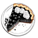 make a pie tattoo design idea