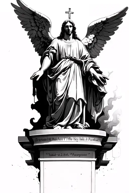 Cryptic Angel 101+ Cryptic Tattoo Ideas in 2026 - BlackInk AI