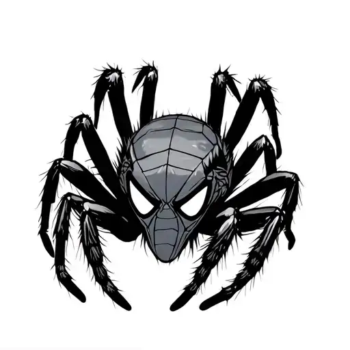 Jumping Spider dressed as link Zelda tattoo design idea