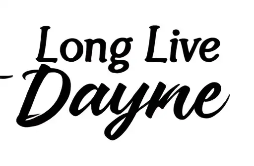 "Long Live
Dwayne" tattoo design idea