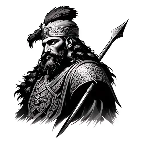 Skanderbeg tattoo design idea