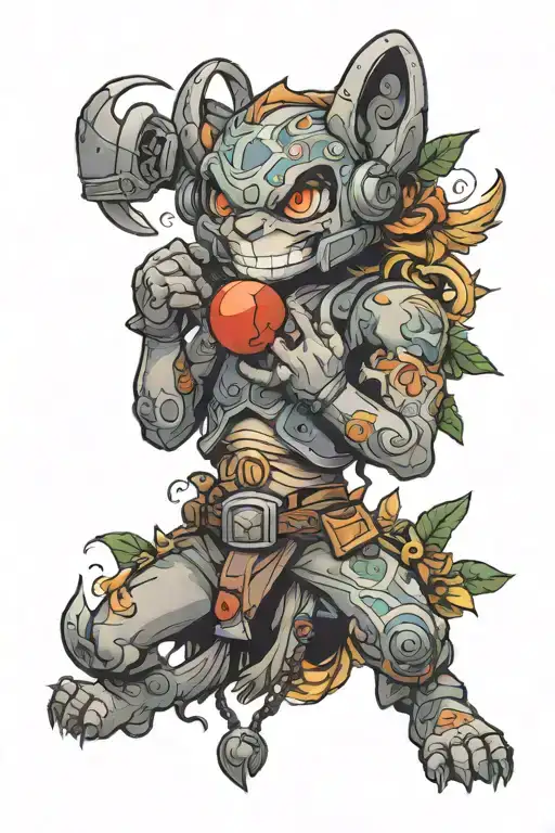 nintendo x playstatiom tattoo design idea