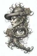 Wandering soul tattoo design idea