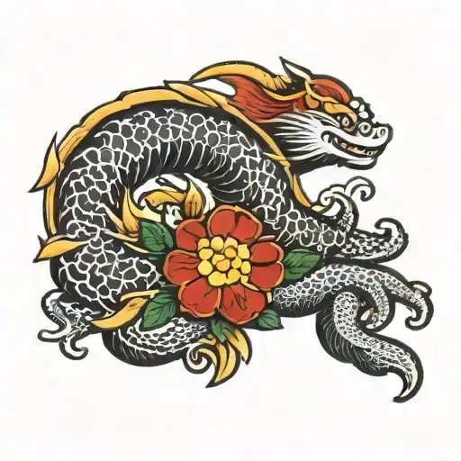 life is good love good luck" tattoo design idea