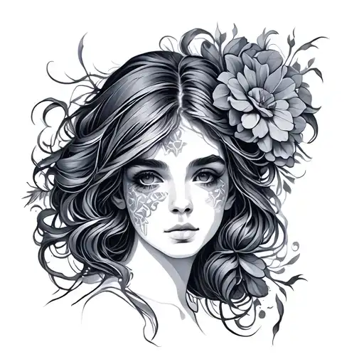 Gemini tattoo design idea