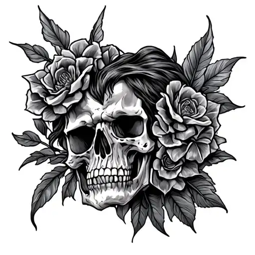 Hells Paradise tattoo design idea