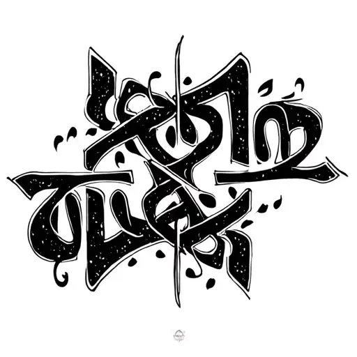 the date 1962 in arabic numbers tattoo design idea