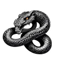 Celtic Snake tattoo design idea