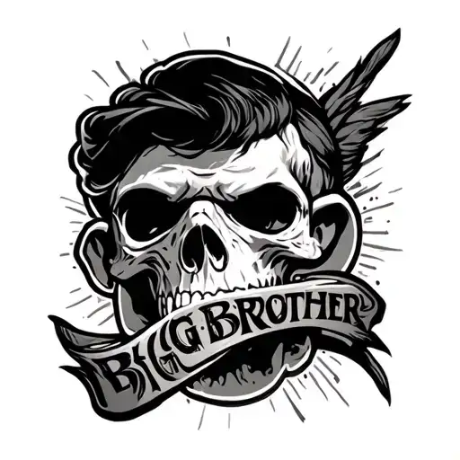 Big Brother tattoo design idea