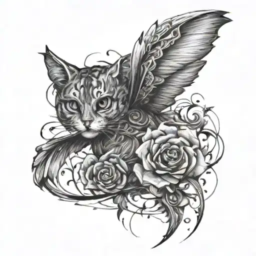 Hey chat i want to do a cool tattoo and its cover up tattoo it include something marketing, influrnzer, content creation tattoo design idea
