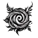 Stave tattoo design idea