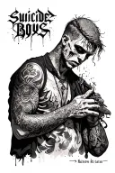 suicide boys tattoo design idea