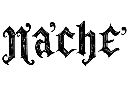 “Nache” tattoo design idea