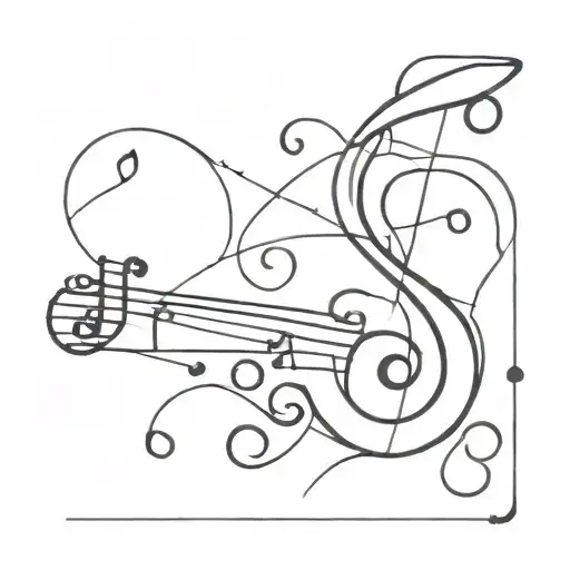 tattoo about music and emotions tattoo design idea