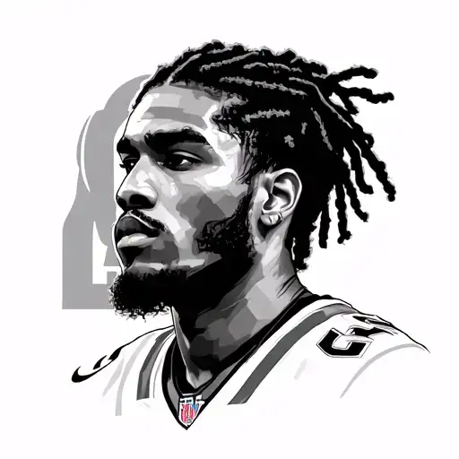 Jalen Hurts tattoo design idea