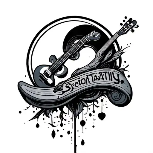 Spotify tattoo design idea