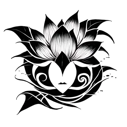 Victoria Amazonica Tribal tattoo tattoo design idea