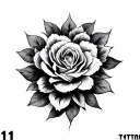 1111 tattoo design idea