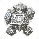 dungeons and dragons d20 dice  tattoo design idea