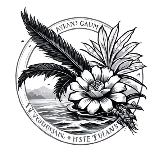 Guam tattoo design idea