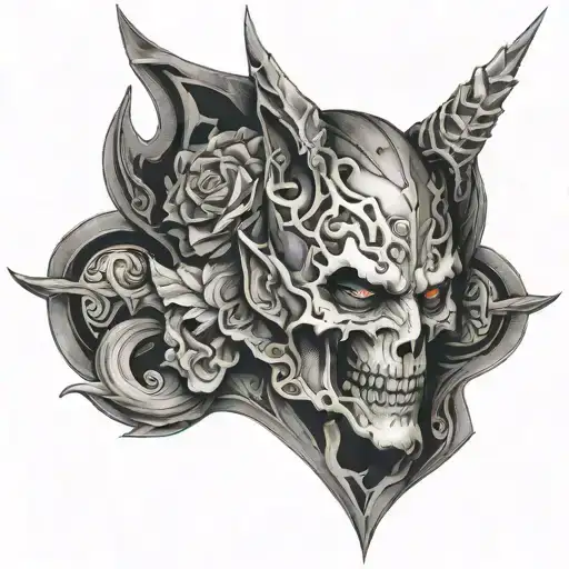 I have created my own nemesis tattoo design idea