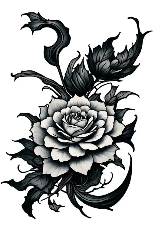 jade name engraved tattoo design idea