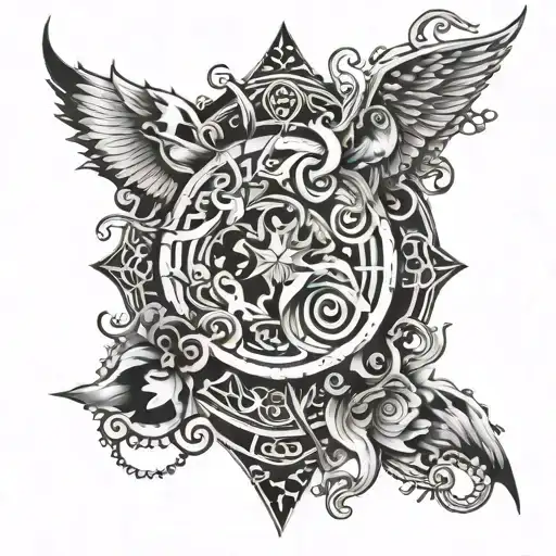 Damian tattoo design idea