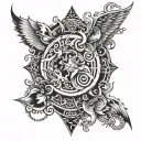 Damian tattoo design idea