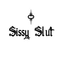 "Sissy Slut" "bdsm" "submissive" "slave" "sissy" "line art" tattoo design idea