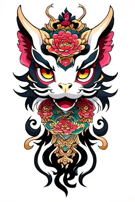 pixiu tattoo design idea