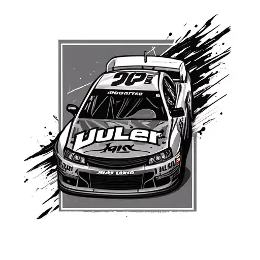 Nascar tattoo design idea
