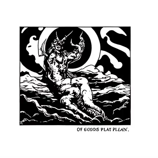 Gods Plan tattoo design idea
