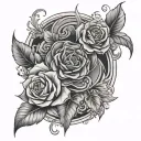 bold tattoo design idea