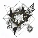 Pentagon  tattoo design idea