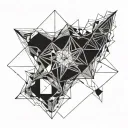 Pentagon  tattoo design idea