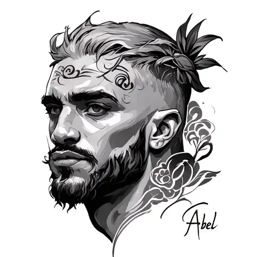Abel tattoo design idea