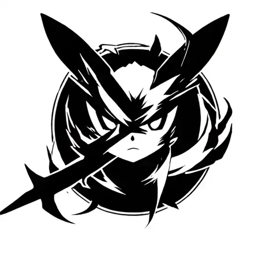 bleach anime, pokemon tattoo design idea