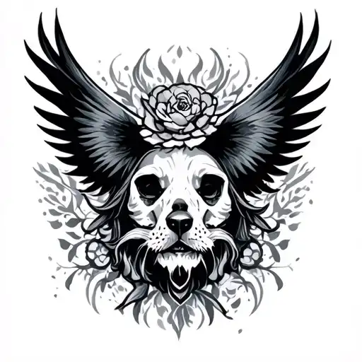 Family Protector tattoo design idea
