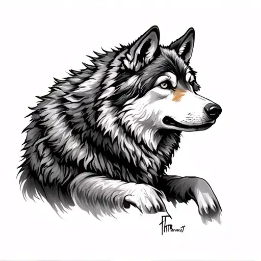 Wolf In Sheeps Clothing tattoo design idea
